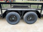 6.4x20 2ft Mesh Sides Utility Trailer Dovetail (2) 3500lb Axle - Image 15