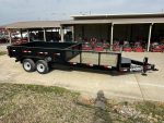 7x20 Hybrid Utility Dump Trailer 2ft Sides with Box (2) 7K Axles No Side Gate - Image 10