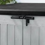 Keter Store It Out Max Grey 1200L Pent Garden storage 1250mm 1455mm - Image 5