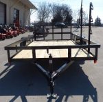 Utility Trailer 6.4x12 with Trimmer Racks Dove Tail Gate - Image 7