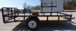 Utility Trailer 6.4x12 with Trimmer Racks Dove Tail Gate - Image 6
