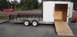 Enclosed Utility Hybrid Trailer 7'x20' - Lawn Mower Equipment Hauler Storage - Image 3