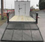 Enclosed Utility Hybrid Trailer 7'x20' - Lawn Mower Equipment Hauler Storage - Image 11