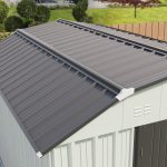 Patiowell 10x12 Barn Style Metal Shed with Gambrel Roof - Image 10