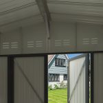Patiowell 10x12 Barn Style Metal Shed with Gambrel Roof - Image 11