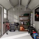 Patiowell 10x8 Metal Shed with Windows - Image 9