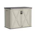 Patiowell 25 Cu.ft Outdoor Storage Cabinet, Beige