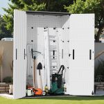 Patiowell 50 Cu.ft Outdoor Storage Cabinet, White - Image 2