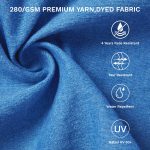 Blue 9ft Motorized Patio Umbrella with Remote - Image 7